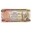 Image 1 : BANK OF CANADA.  $100.00.  1975 Issue.  BC-52bA.  Crow-Bouey.  No. AJX0692709.  Unc.