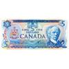 Image 1 : BANK OF CANADA.  $5.00.  1979 Issue.  BC-53aA.  No. 31001631761.  PMG graded Gem Unc-65. EPQ.