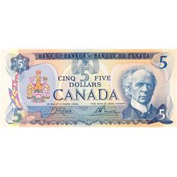BANK OF CANADA.  $5.00.  1979 Issue.  BC-53bA.  Bo. 31003666873.  PCGS graded Choice Unc-64.