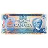 Image 1 : BANK OF CANADA.  $5.00.  1979 Issue.  BC-53bA.  No. 31003526034.  PCGS graded Extra Fine-45.  PPQ.