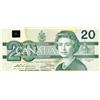 Image 1 : BANK OF CANADA.  $20.00.  1991 Issue.  BC-58aA-i.  Thiessen-Crow. No. EIX2745928 & EIX2745929. With 