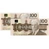 Image 1 : BANK OF CANADA.  $100.00.  1988 Issue.  BC-60a.  Thiessen-Crow.  No. AJN4692007.  Unc;  BC-60a-i.  N