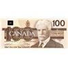 Image 1 : BANK OF CANADA.  $100.00.  1988 Issue.  BC-60a-i.  Thiessen-Crow.  No. BJD6459438. Clear BPN.  CCCS 