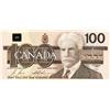 Image 1 : BANK OF CANADA.  $100.00.  1988 Issue.  BC-60b.  Bonin-Thiessen.  No. BJI1952377.  PCGS graded Gem U