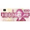 Image 1 : BANK OF CANADA.  $1000.00.  1988 Issue.  BC-61a.  Thiessen-Crow.  No. EKA13888893. Unc.