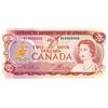 Image 1 : BANK OF CANADA.  $2.00.  1974 Issue.  BC-47a.  No. BE8000000.  PCGS graded Choice AU-58. PPQ.