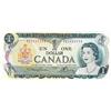 Image 1 : BANK OF CANADA.  $1.00.  1973 Issue.  BC-46a.  No. FE1111111.  A Solid Radar.  PCGS graded Choice AU