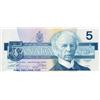 Image 1 : BANK OF CANADA.  $5.00.  1986 Issue.  BC-56b.  No. FOR3403997.  PMG graded Very Fine-30. Net.  Fold 