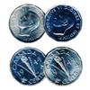 Image 1 : FIVE CENTS.  1944.  Mint State-65. With Cameo. 1944. No Chrome.  Mint State-65.  Lot of two (2) coin