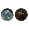 Image 1 : Silver $1.00.  1972.  Specimen. Re-Engraved or Doubling of the reverse.