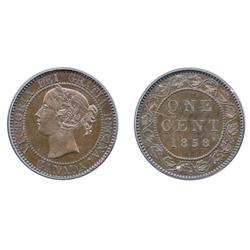 1858.  PCGS graded Specimen-65. Brown.  A glossy brown Gem.