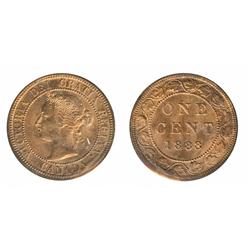 1888. Re-Punched middle '8'.  ICCS Mint State-65.  85% red luster.