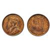Image 1 : 1915,  1916.  Both PCGS graded Mint State-64. Red-Brown.  Both with 40% red luster.