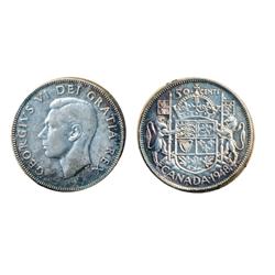 1948.  ICCS Extra Fine-40.  Light toning.