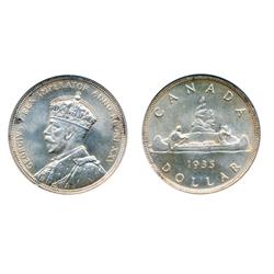 1935.  NGC graded Mint State-65.  A brilliant Gem.