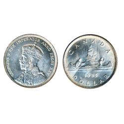 1935.  ICCS Mint State-65.  Brilliant satin fields.