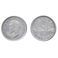 1947. Maple Leaf. Single 'H.P.' variety. ICCS Mint State-64.  Shades of russet toning.