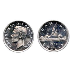 1951. Arnprior.  PCGS graded Mint State-64.  Fully brilliant and lustrous.