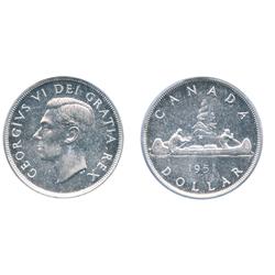 1951. Arnprior.  Both ICCS and PCGS graded Mint State-64.  Sharply struck.  A fully brilliant and lu