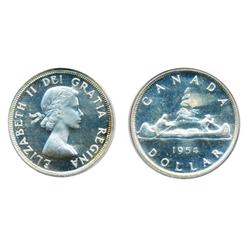 1954.  PCGS graded Proof-Like-67.  'Cameo' to 'Heavy Cameo' contrast.  A brilliant Gem.