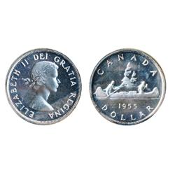 1955. Arnprior.  ICCS Proof-Like-65.  Brilliant.