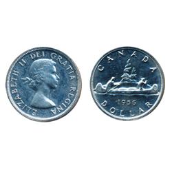 1956.  ICCS Proof-Like-64. 'Heavy Cameo'.  Lightly toned.