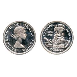 1958.  ICCS Proof-Like-66.  Designated as a "Heavy Cameo'.  Brilliant.