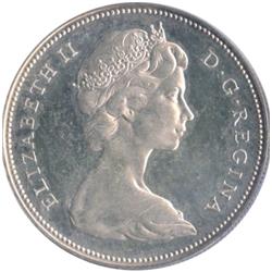 1965. Type Three.  'Heavy Cameo'.  Traces of light blue toning.