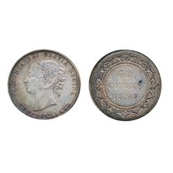 1946-C.  ICCS Mint State-64.  Light to medium heavy toning.