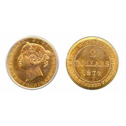 1872.  PCGS graded Mint State-64.  Excellent strike with clean fields and great surfaces.  Gem luste