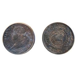 Half Cent.  1861.  ICCS Mint State-60.