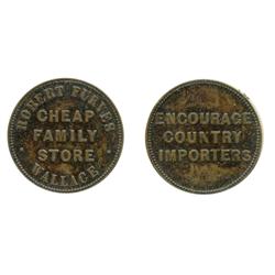 Breton-897.  Robert Purves.  ICCS Very Fine-20. Corrosion..