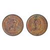 Image 1 : Breton-967.  NS-22.  Pure Copper Preferable to Paper.  Mint State-63.  50% red luster.