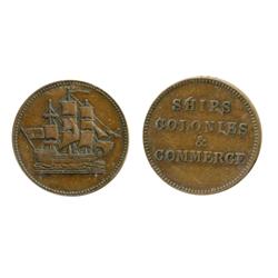 Breton-997. Lees-30. Ships, Colonies & Commerce.  ICCS Extra Fine-40.