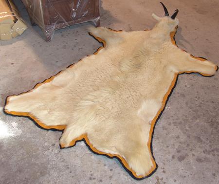 Rocky Mountain Goat Rug