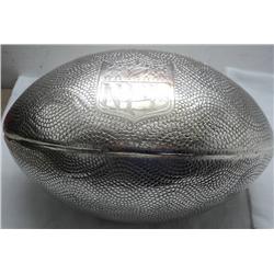 Sterling Silver Football Trophy Limited Edition - Memorabilia Football Limited Edition 925 Silver ov