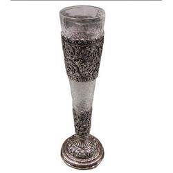 Set of 6 Sterling Silver Hand Made Decorative Flower Pots - 29 Oz (900 Grams) Approximate  "Timeless