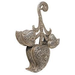 3 Leaves Shaped  Jewelry Box - Hand Made Sterling Silver Jewelry Box/ Utility Box - 48 Oz (1500 Gram