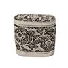 Image 1 : Jewelry  Box/Utility Box - Hand Made Heavily Decorated  Sterling Silver  Jewelry  Box/ Utility Box –