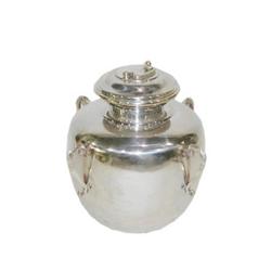 Decorative Urn/Flower Vase - Hand Made Heavily Decorated  Sterling Silver  Urn/Flower Vase –48 Oz (1