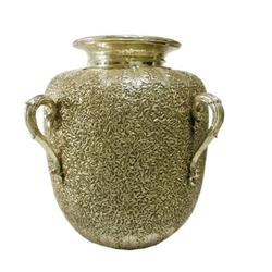 Decorative Urn/Flower Vase - Hand Made Heavily Decorated  Sterling Silver  Urn/Flower Vase –803 Oz (