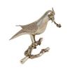 Image 1 : Parrot Bird Figurine  - Hand Made Heavily Decorated  Parrot Bird Figurine  -  17.36 Oz (540 Grams) A