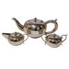 Image 1 : Sterling Silver Exclusive Tea Set  Hand Made Heavily Decorated  weighs  25.72 Troy Oz  (800 Grams) A