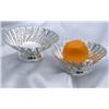 Image 1 : Sterling Silver Exclusive Set of 2 Fruit Baskets Hand Made Heavily Decorated  weighs 25.72 Troy Oz  