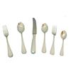 Image 1 : Sterling Silver Exclusive Cutlery Set – Service for 6  Total 36 piece with Hand Made Heavily Decorat