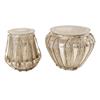 Image 1 : Sterling Silver Exclusive Decorative Musical Drums (Tabla ) Set -with Hand Made Heavily Decorated  w