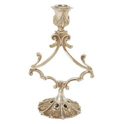 Sterling Silver Exclusive Decorative Candle Stick -with Hand Made Heavily Decorated  weighs 17.68  T