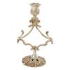 Image 1 : Sterling Silver Exclusive Decorative Candle Stick -with Hand Made Heavily Decorated  weighs 17.68  T
