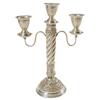 Image 1 : Sterling Silver Exclusive Decorative Candle Stick -with Hand Made Heavily Decorated  weighs 24.11  T
