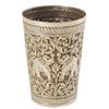 Image 1 : Set of 6 Tumblers  Sterling Silver Exclusive -with Hand Made Heavily Decorated  weighs 28.93  Troy O